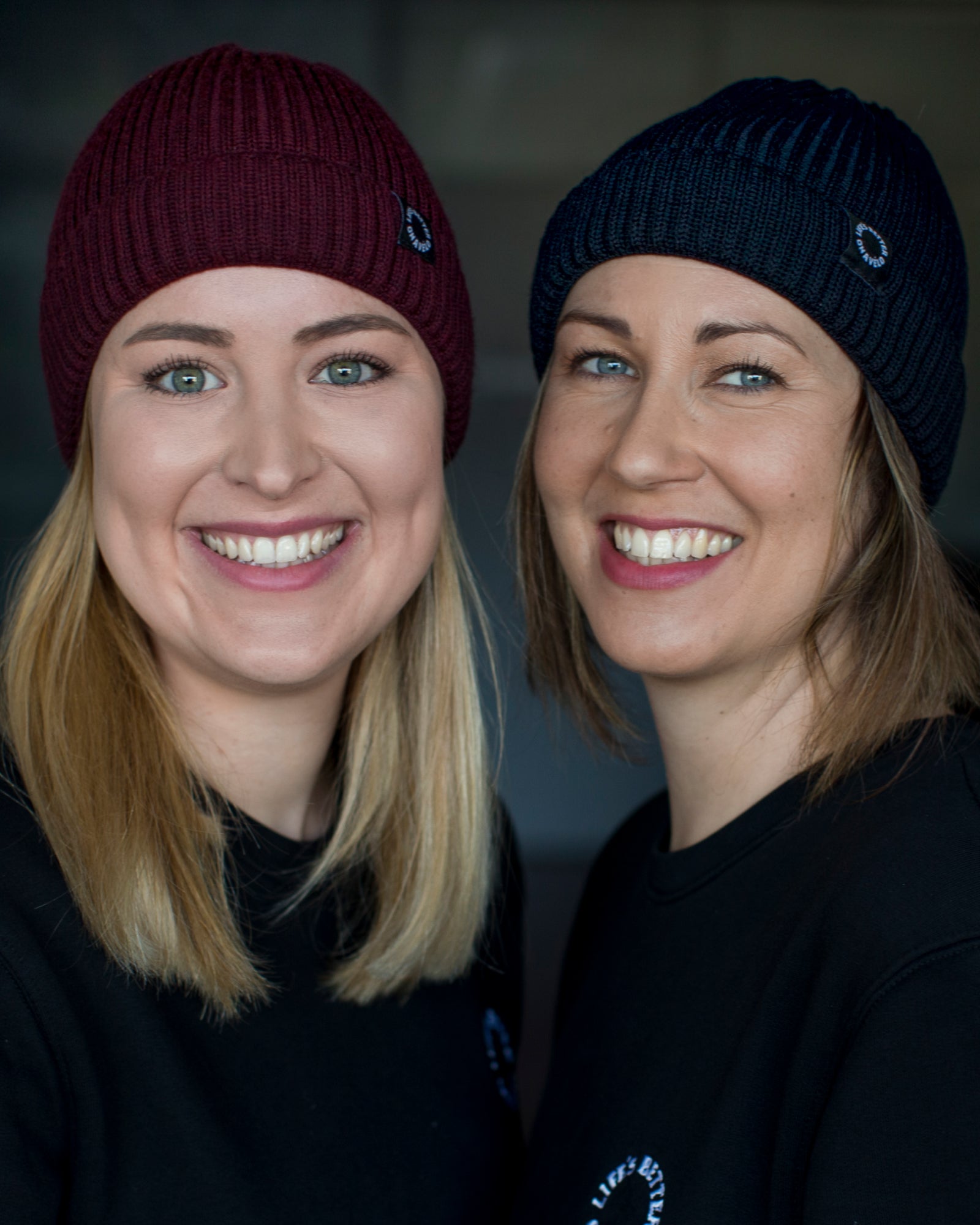 LBOAV Rib Merino Beanie in Schwarz