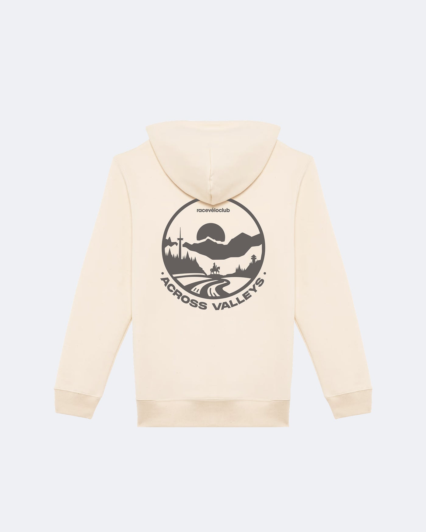 RVC ACROSS VALLEYS HOODIE- natural raw