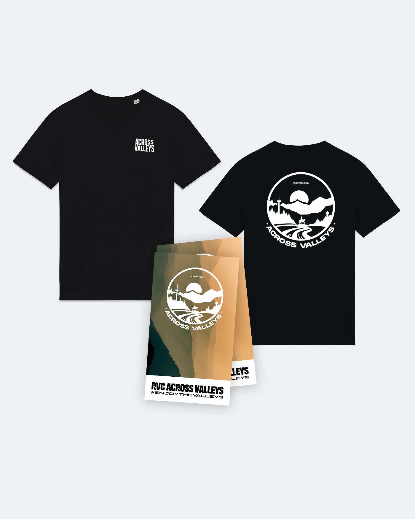 RVC Across Valleys Ticket + T-Shirt schwarz Bundle