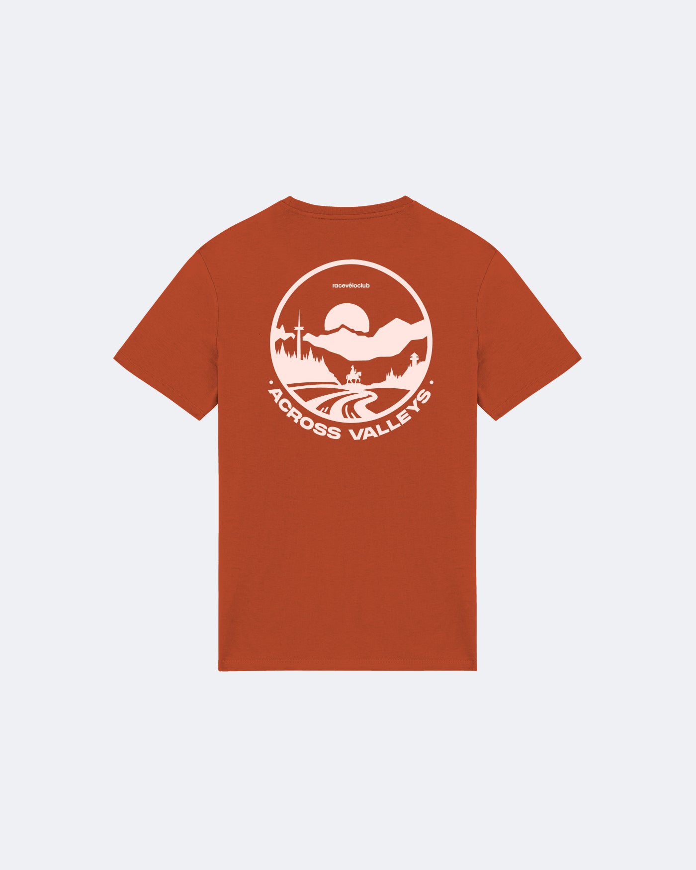 RVC Across Valleys T-Shirt - Burnt Brick