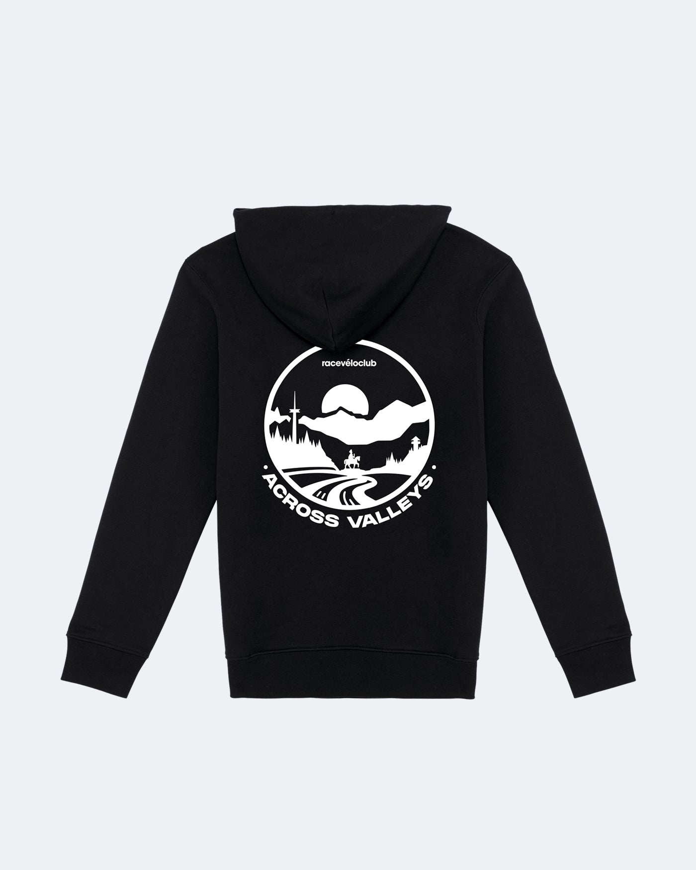 RVC ACROSS VALLEYS HOODIE- schwarz