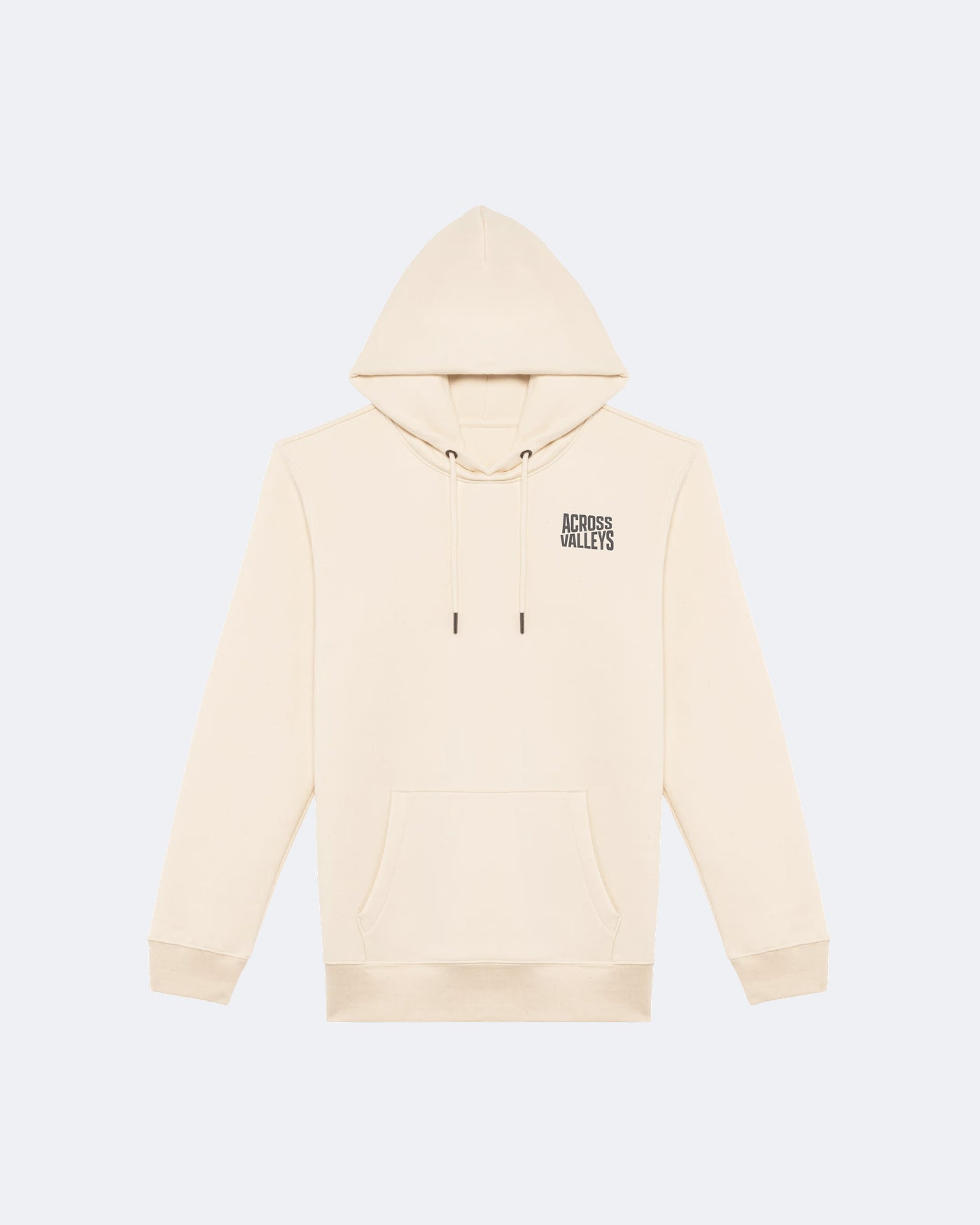 RVC ACROSS VALLEYS HOODIE- natural raw