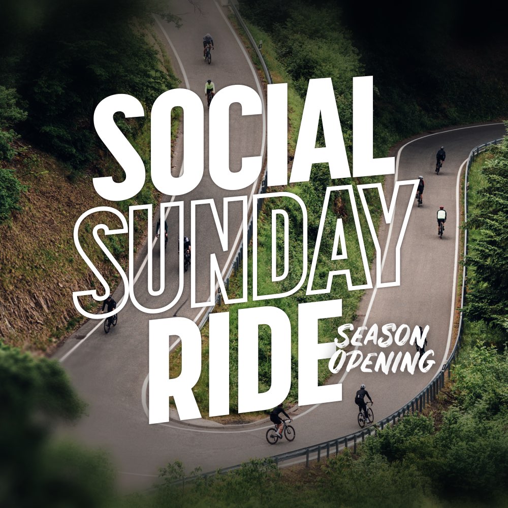 Social Sunday Ride – Season Opening 23.04.2023